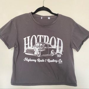 Adika Hot Rod Crop Tee